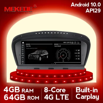 Nye!android-10 car multimedia afspiller til BMW 5-Serie E60 E61 E63, E64 E90 E91 E92 CCC CIC MASKE med 4G LTE wifi carplay 27630