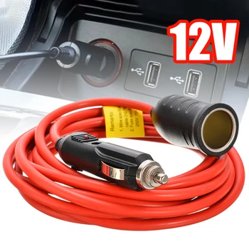 3,6 M 12FT 12V Bil cigarettænderen Extension Kabel Ledning Oplader Adapter Føre