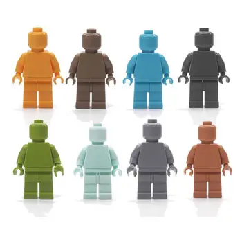 10stk/Pack Mini Søde Blok Mursten Figur Blank Mini-Tal Uden Udskriver Legetøj 40 Farver Kids Legetøj, Kids Gaver Toy Party Favors 27972