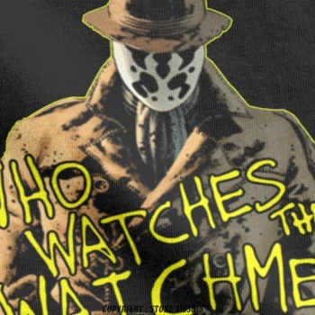 Rorschach Watchmen T-Shirt Mænd Smiley Dr. Manhattan Roman Alan Moore Emo Nihilistiske Helte Mænds t-Shirt Camisas T-Shirt