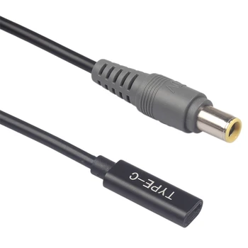USB Type C Kvindelige PD Opladning Kabel Ledning til Lenovo Thinkpad X61S R61 T410 T420S T400 T430 SL400 E425 Laptop Strømforsyning Oplader Tilpasse