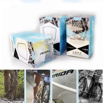 4STK cykelstellet Beskyttelse Mærkat for Vej-MTB Cykel Maling Mærkat Beskyttende Folie Beskyttelse Glat Overflade Beskyttelse
