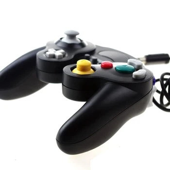 OSTENT Sort Kablede Stød Game Controller til Nintendo GameCube NGC Wii Video Game