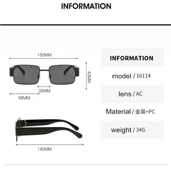 2021 Vintage-Pladsen Metal Mænd Solbriller Anti-Reflekterende Spejl Kvinder Over Mellemstore Mærker Design Briller Nye Solbriller Uv400