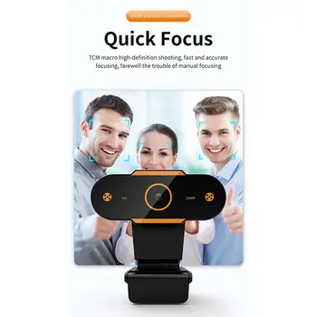Autofokus Webcam Fuld 2K 1080P 720P 480P Web-Kamera Med Mikrofon Til Live Broadcast Video Online Learning Konference Arbejde
