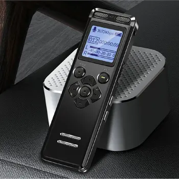 Professionel Stemme-Aktiveret Digital Voice Lyd Optager, 16GB 32G USB-Pen Non-Stop 72hr PCM Optagelse med Ekstern Mikrofon, V36 28781