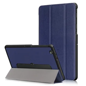 Ultra Slim Custer 3-Mappe, Folio Stand PU Læder Magnetisk Cover Tilfældet For LG G PAD 3 10.1 V755 / G PAD X II 10.1 Tablet UK750 2897