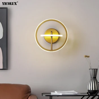 Nye Moderne Væglamper Mode Dekoration Luminarie For At Leve Undersøgelse Værelses Sengen Midtergangen Roterbar Lys Indendørs Belysning