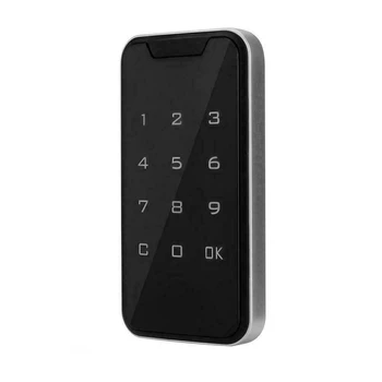 Døren Beskyttelse Kode Password Lock Zink Legering Garderobeskabe TouchScreen Kabinet Anti Tyveri Sikkerhed Elektronisk Digital Smart Skuffer