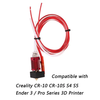 10 Pack Heatbreak Hals Kompatibel for Creality CR-10 CR-10S S4 S5 Ender 3 / Pro Series 3D-Printer Hotend Ekstruder