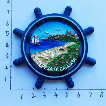 3D-Håndlavet i Italien Tyskland Belgien Østrig Køleskab Magnet Turist-Souvenir-Køleskab Magnetiske Klistermærker Hjem Dekoration