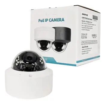UniLook 3MP Dome POE IP Kamera Udendørs IR Night Vision 30M Motion Detection Vejrandig IP66 Hikvision Kompatibel ONVIF H. 265