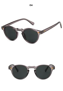 Runde Klart Billede solbriller Gregory Peck Brand Designer mænd kvinder Solbrille retro gafas oculos 2020 Nye Mode 30442