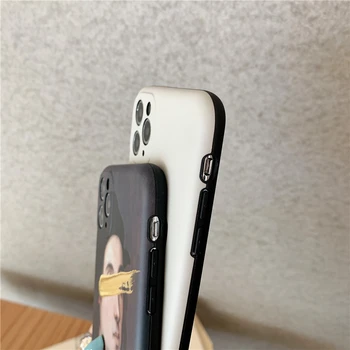 GlamPhoneCase Cool Pige Telefonen Tilfældet For iPhoneSE 2 11Pro/Max-X XS Antal XR Blød Silikone Cover Til iPhone11 7 8Plus Sag