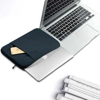 Nylon Laptop Sleeve Taske Case til Macbook Air Nethinden Pro11 13 12 15 13.3 Bærbar taske 15.4 Ærme Tilfældet for carcasa Mac book Air 13