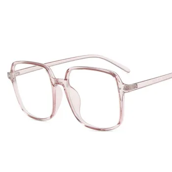 2020 Mode Anti-Blå Lys Overdimensionerede Kvinder Briller Pladsen Plast Optik Briller Ramme Classic Mænd Computer-Briller
