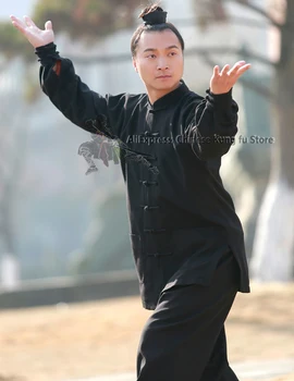 Varm Vinter Tai Chi Passer til Shaolin Kung fu Wing Chun Uniform Wushu Kampsport Sæt Brugerdefinerede Service har Brug for Dine Målinger