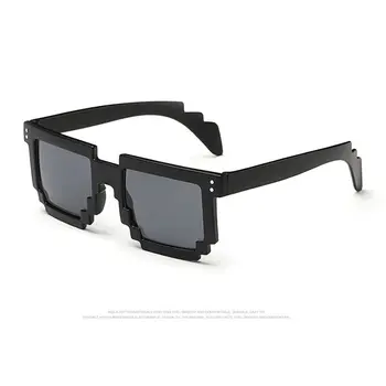 ALINESOCE Steam Punk Solbriller Mænd Kvinder Uregelmæssige Flade Linse Gennemsigtige Briller Mode Goggle-Brillerne Cool Oculos De Sol