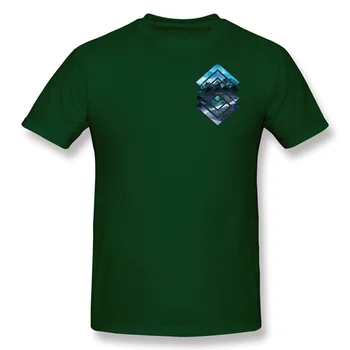 Rejse Ferie Casual Toppe, T-Shirts Fars Normal Tshirt 3XL Naturlige Landskab Iceberg Mountain Grafisk T-Shirt Til Voksen 2018