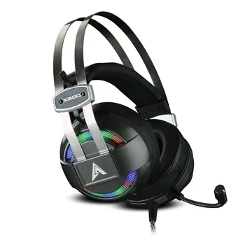 X300 Glødende Titanium 7.1 Surround Sound Usb Gaming Headset Gamer Hovedtelefoner Med Mikrofon Til PC,PS4,Xbox,360,Playstation