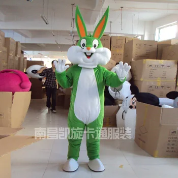 Påske Bunny Maskot Kostumer Kanin og Bugs Bunny Voksen mascot til salg