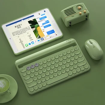 Bluetooth iPad Tastatur Mus Sæt Til Telefonen, Tablet Keyboard For iPad Luft 4 Pro 11 2020 Tablet Mus og Tastatur Bluetooth Tastatur