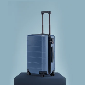 Xiaomi Klassiske Kuffert 24 tommer Bagage Til Mænd, Kvinder Casual Sort Blå Brey