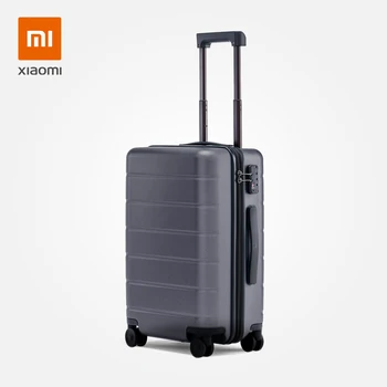 Xiaomi Klassiske Kuffert 24 tommer Bagage Til Mænd, Kvinder Casual Sort Blå Brey