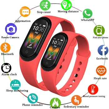 M5 Bluetooth smart ur armbånd overvåge skridt tæller sport afgørende smart trænings-og se bluetooth armbånd armbånd