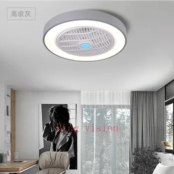 40W Fan lampe Usynlige Soveværelse LED Loft Lampe Stue Spisestue Lampe Moderne Enkel Husstand Gratis Fragt 32139