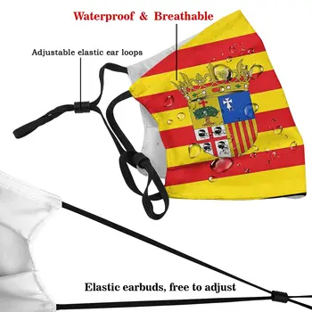 Aragon Maske Mænd Ikke-Disponible Anti Tåge og Anti Åndedrætsværn med Støv Maske med Filtre