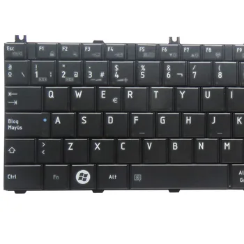 Spansk SP Laptop tastatur til toshiba Satellite L755-16M L755-18E L755-1HW MP-09M86E06920 QWERTY-sort laptop tastatur 32425