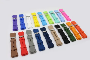 URVOI band til Samsung Gear S3 R760 R770 rem håndled farverige aktiv silikone band med lukning moderne design udskiftning 22mm