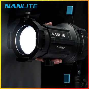Konisk Snoot Focalize Foto Optisk Kondensator Lys Cylinder Specielle Effekter Formet Bjælke Imaging linse til Nanlite Forza60 60B 32515