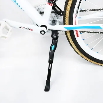 Aluminium Legering Cykel Side Støtte Cykling Fod Bandage Mountainbike-Mtb Støtteben Støtte Cykel Kick Stå Justerbar 32-36cm