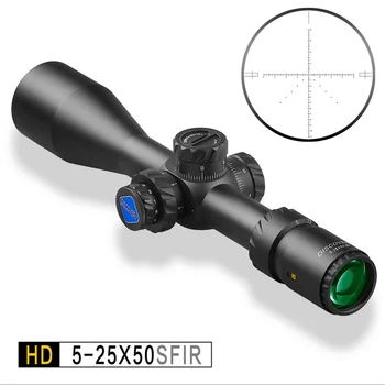 Discovery HD 5-25X50SFIR Rifle Anvendelsesområde 5000 Joule stødsikker med Belysning efter Lang Række Skydning