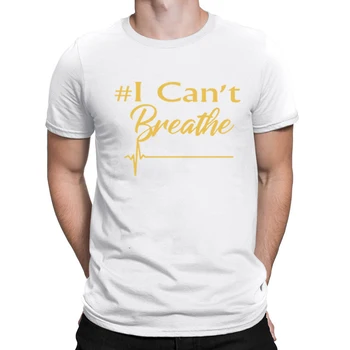 2020 Nye Mænd T-shirt Menneskerettigheder Gratis Streetwear jeg Kan ikke trække vejret Toppe Sort Liv Sagen Slogan t-Shirts Casual T-Shirt