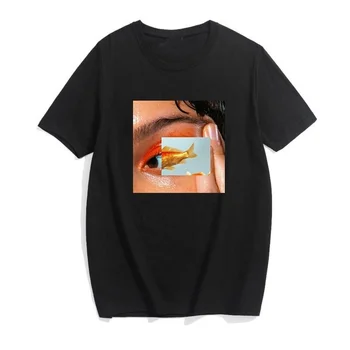 Kuakuayu HJN Mange t-shirt Unisex Kvinder Tumblr Grunge Tee Print Citater, Grafiske T-Shirt Harajuku Street Wear Cool Outfit