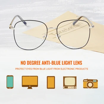 Toketorism Anti Blå Lys Briller Kvinder Mænd Mode Briller Kvalitet Optiske Billede 920250