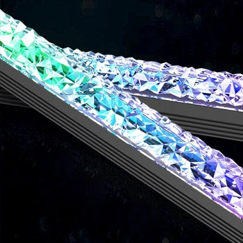 Diamant Linse ARGB LED Lys Bar Tilbehør Husholdningernes Computer til PC Tilfældet Computer Chassis Dekorative Lys 33381