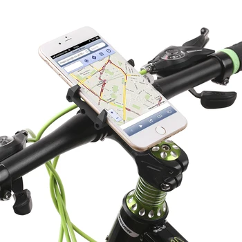 GUB Justerbar Cykel Telefon Holder Anti-Slip Bike Mount Beslag Styret Clip Står til 3,5 6,2 tommer Telefon til iPhone Bicicleta