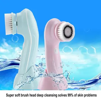Opladning Udrensning Instrument Elektronisk Skønhed Apparater Facial Cleansing Instrument Fjerne Hudorm Pore Renere Ansigt Vask