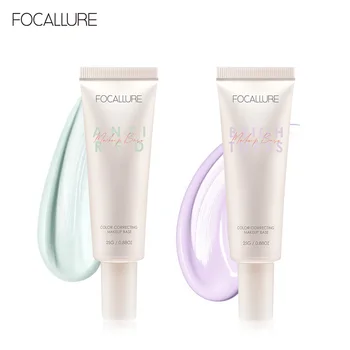 FOCALLURE Ansigt Primer Makeup Lys Concealer oil control fejlfri langvarig Fugtig Professional Facial Cream Kosmetik