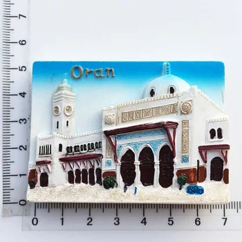 Afrika Turist Køleskab Magnet Souvenir-Mauritius, Marokko, Seychellerne, Tunesien, Algeriet Kreative Hånd Maleri Dekorative Magneter 34330