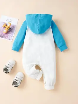 LZH 2021 Søde Nyfødte Spædbarn Tøj Foråret Jumpsuit Til Børn Tegnefilm Baby Drenge Piger Romper Nye langærmet Kids' Ting,