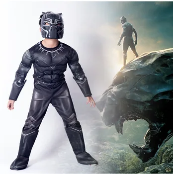 Nye Black Panther Kostume, der Passer til Piger, Drenge, Min Helt, den Akademiske verden Cosplay Superhelte Film & TV Cosplay til karnevalsfesten