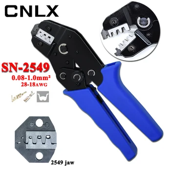 CNLX SN 2549 E. jeg xh2.54 Crimpning Tang Indsætte foråret terminal 2.8/3.0/3.96/4.8 mm
