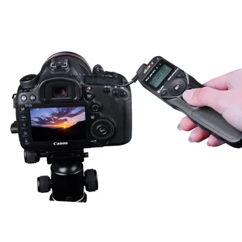 Viltrox MC-N3 LCD-Timer Remote Udløserknappen Ledningen til Nikon D90 D3100 D5000, D5100 D7000, D7100 D600 N3
