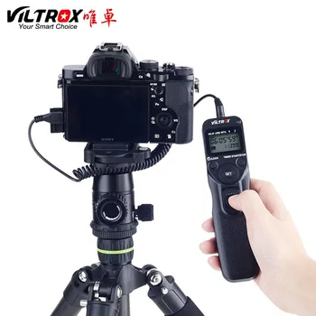Viltrox MC-N3 LCD-Timer Remote Udløserknappen Ledningen til Nikon D90 D3100 D5000, D5100 D7000, D7100 D600 N3