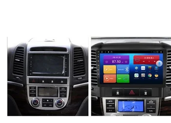PX6 Android 10.0 4+128G Bil DVD-Afspiller GPS-Navigation for Hyundai Santa Fe 2006-2012 Auto Stereo Radio Mms-Hoved Uint DSP 35430